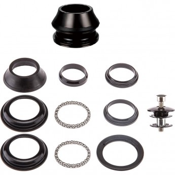 Детали рулевой колонки FP-H863 1-1/8" чёрная