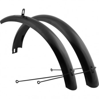 Крылья STELS 20" YC-M015 полноразмерные, чёрные Крылья STELS 20" YC-M015 полноразмерные, чёрные