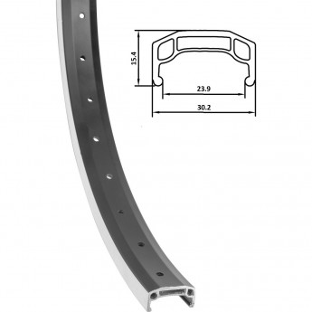 Обод 20" XV-20 20"x1.75"x36H, чёрный (для Tyrant)