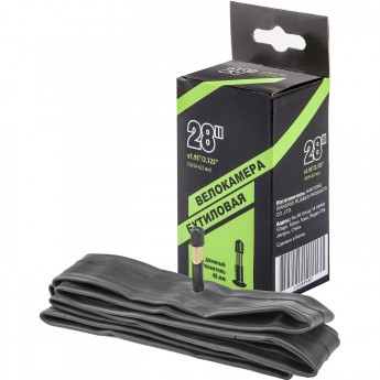 Велокамера NTG 28"x1.95"/2.125" в индивидуальной упаковке Велокамера NTG 28"x1.95"/2.125" в индивидуальной упаковке