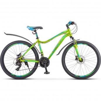 Велосипед STELS Miss-6000 D V010 жёлтый/зелёный (LU093825), рама 17", 2023 Велосипед STELS Miss-6000 D V010 жёлтый/зелёный (LU093825), рама 17", 2023
