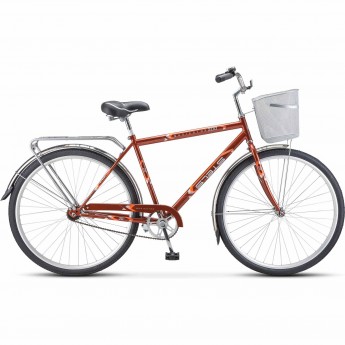 Велосипед STELS Navigator 28" 300 Gent Z010/Z011 (с корзиной) (LU085341) светло-коричневый, 2023 Велосипед STELS Navigator 28" 300 Gent Z010/Z011 (с корзиной) (LU085341) светло-коричневый, 2023