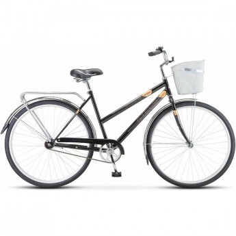 Велосипед STELS Navigator 28" 300 Lady Z010 (с корзиной) (LU085342) черный, 2023 Велосипед STELS Navigator 28" 300 Lady Z010 (с корзиной) (LU085342) черный, 2023