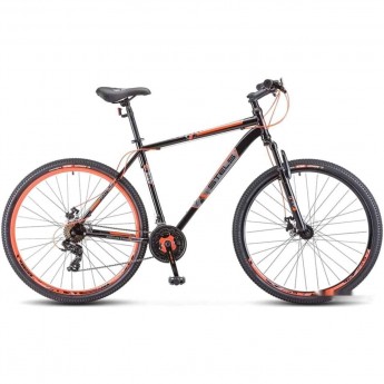 Велосипед STELS Navigator 700 D F020 чёрный/красный 27.5", (LU096009), рама 19", 2023 Велосипед STELS Navigator 700 D F020 чёрный/красный 27.5", (LU096009), рама 19", 2023